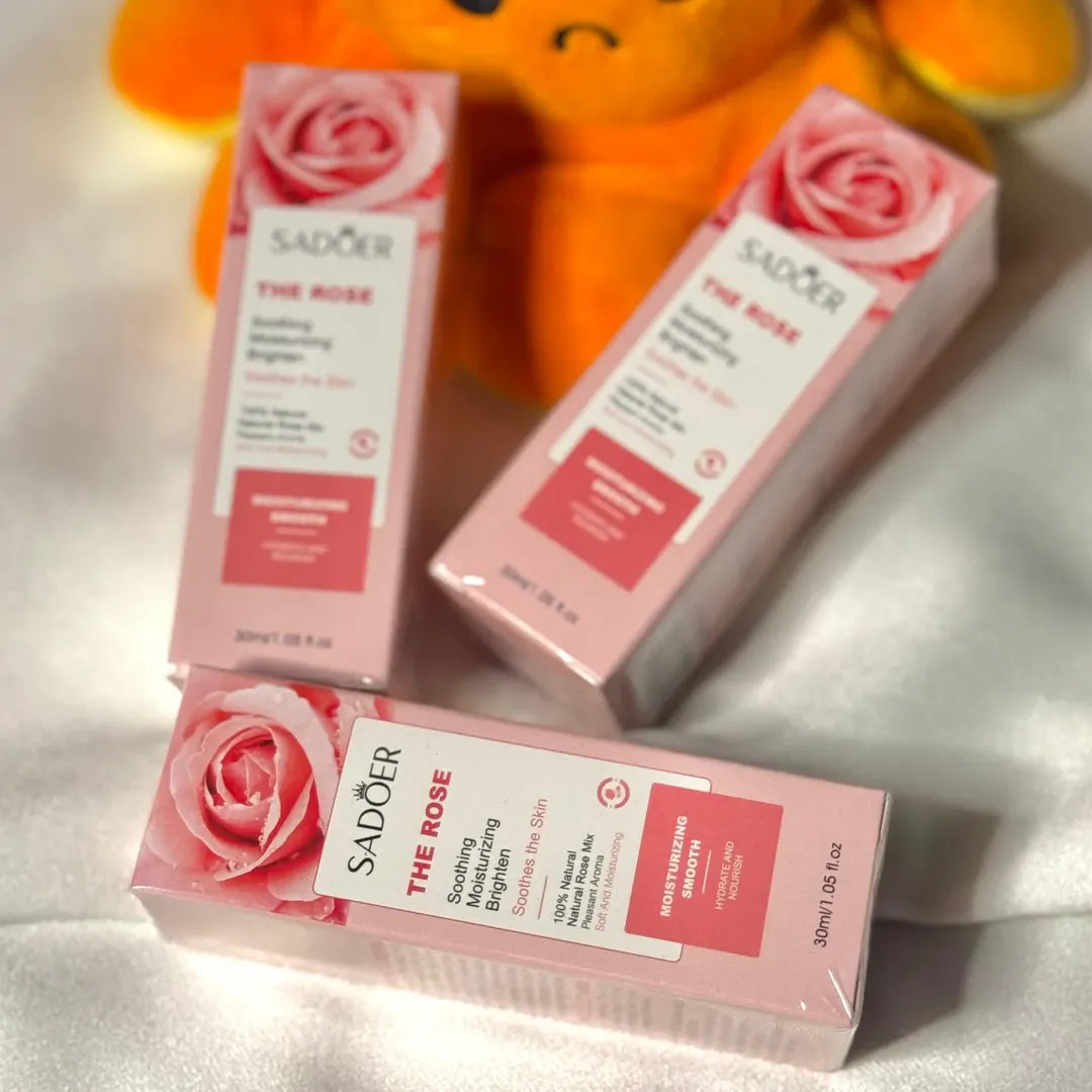 Esencia Facial Hidratante 100% Natural con Extracto de Rosa