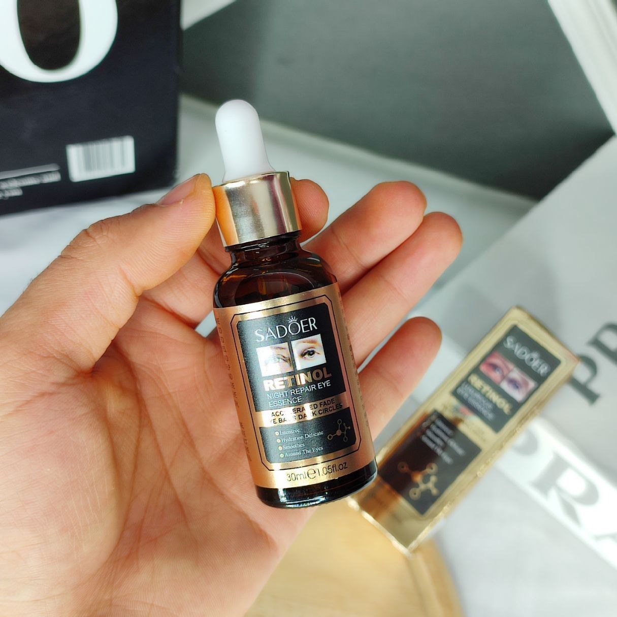 Contorno de Ojos Antiarrugas con Retinol - 30 ml