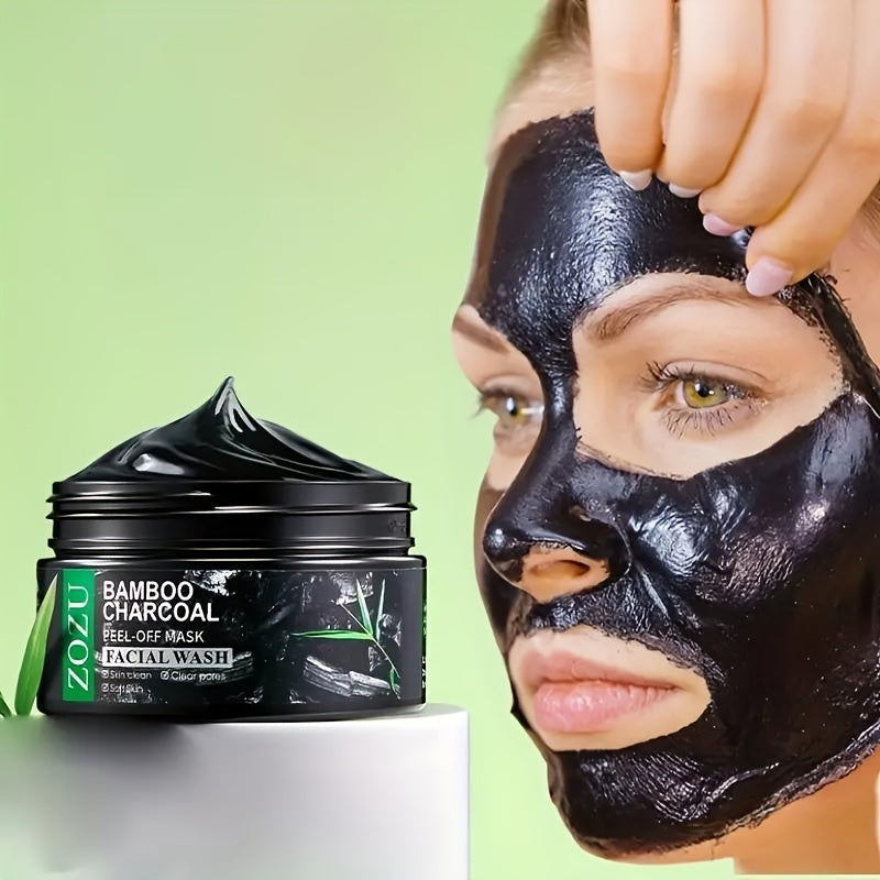 Mascarilla Facial con Carbón de Bambú