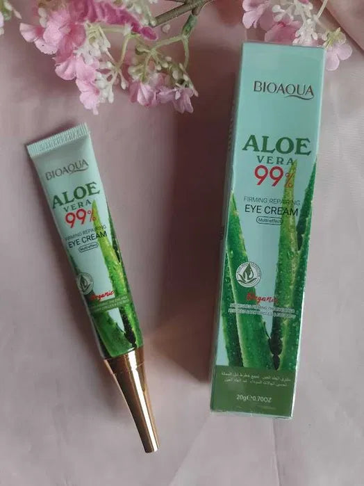 Contorno de Ojos Reparador y Reafirmante con 99% de Aloe Vera