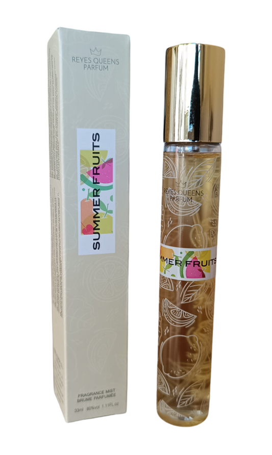 Perfume Bruma Corporal Summer Fruits pour Femme 33ml – Explosión Frutal y Frescura Tropical en Cada Rociada