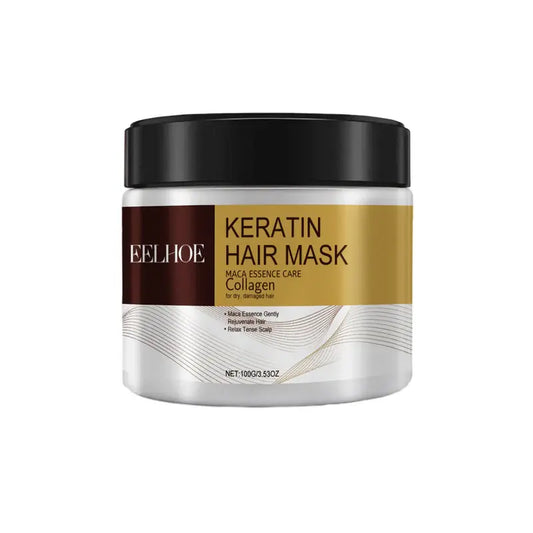 EELHOE Máscara de Keratina - Reparación Profunda, Antifrizz y Brillo Intenso
